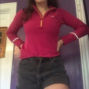 Cozy north face quarter zip jacket
